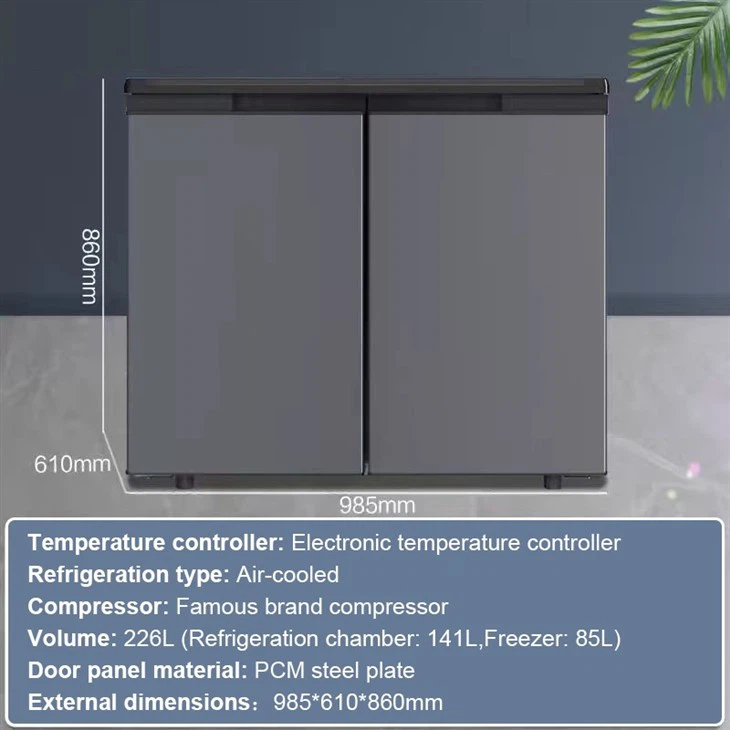 Household Horizontal Refrigerator